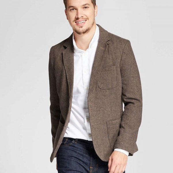 Herringbone Blazer