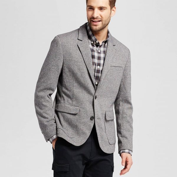 Deconstructed Knit Blazer