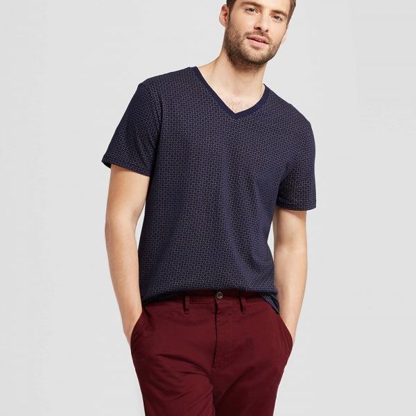 Short Sleeve V-Neck