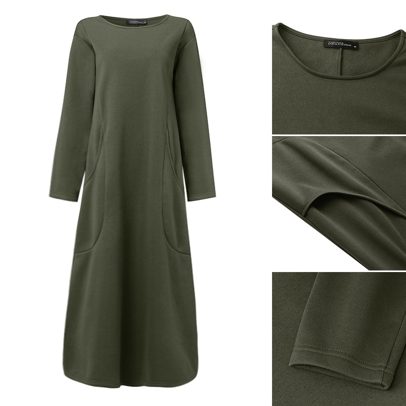 Women-s-Autumn-Sundress-ZANZEA-2021-Vintage-Hoodies-Dress-Casual-Long-Sleeve-Midi-Vestidos-Female-Solid-4